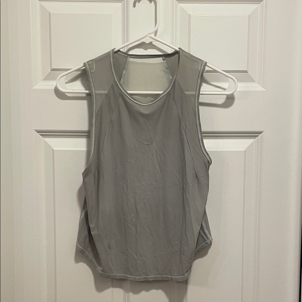 Lululemon Athletica Gray Tank Top